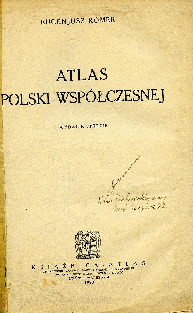 atlas 3.jpg - Atlas Polski Współczesnej, Warszawa - Lwów, 1928 r.